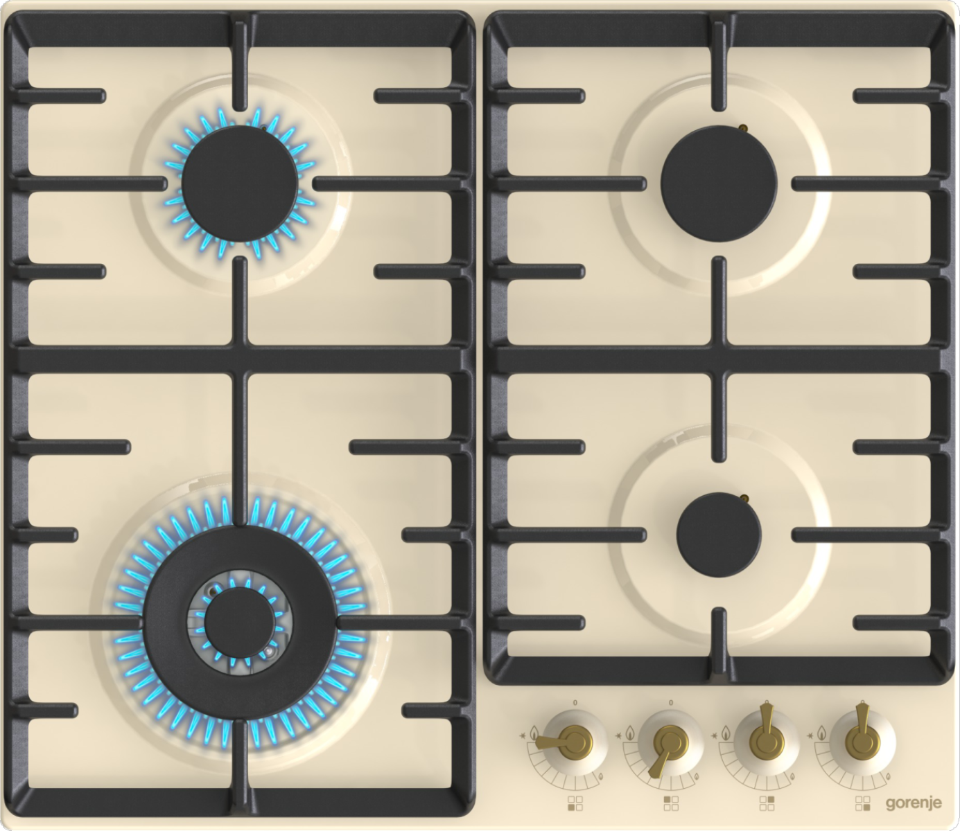 Plynové varné desky GORENJE na zemní plyn