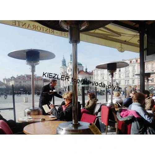 Zahradní topidlo ETNA černá