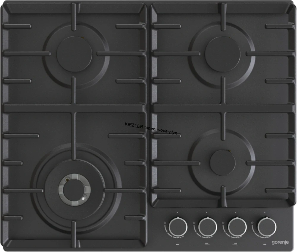 Plynová vestavná deska Gorenje GW642AB na propan butan